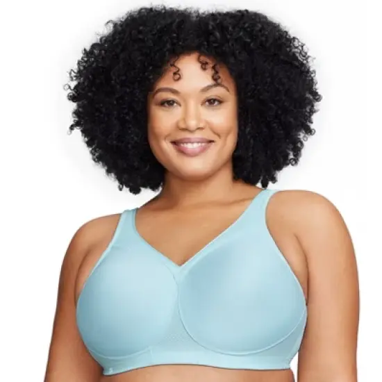 Glamorise Womens MagicLift Seamless Sports Wirefree Bra 1006 Frosted Aqua image {5}