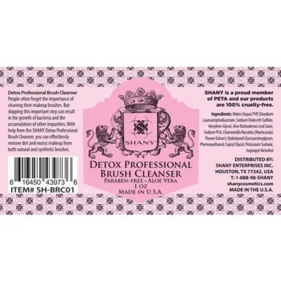 SHANY Detox Professional Brush Cleanser image {1}