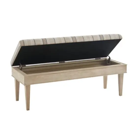 Harstrom Storage Bench Beige - Martha Stewart image {3}