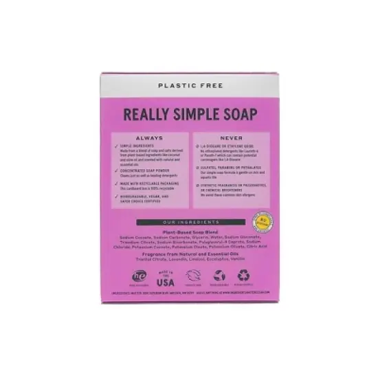 Ingredients Matter Lavender Laundry Powder - 30oz image {1}