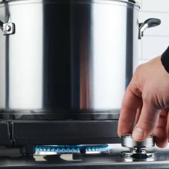 KitchenAid 8qt Stainless Steel Stock Pot Light Silver image {5}