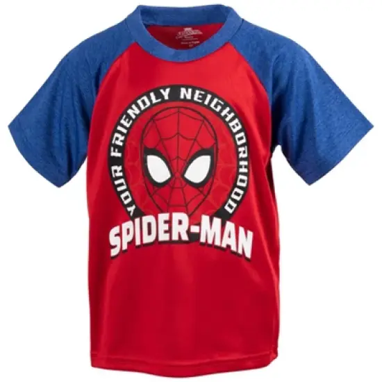 Marvel Spider-Man Graphic T-Shirt Tank Top and Shorts 3 Piece Outfit Set  image {3}