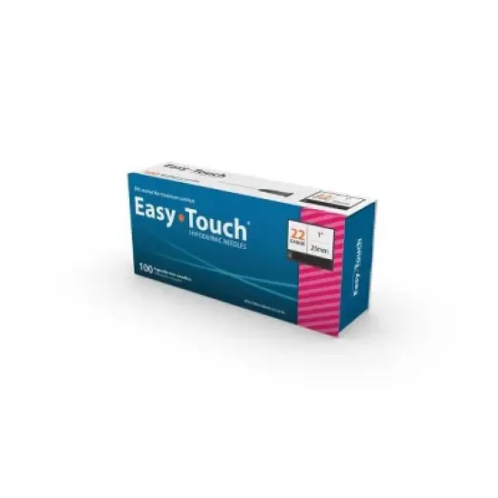 Easy Touch Hypodermic Needle 25G X 1", 100 Count image {3}