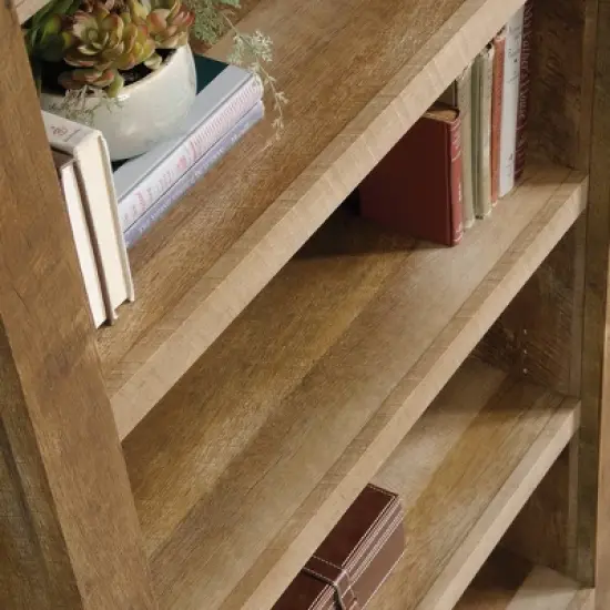71" Dakota Pass 5 Shelf Bookcase Craftsman Oak - Sauder image {2}