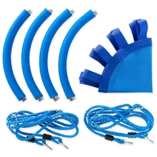 HearthSong ColorBurst Round Platform Tree Swing for Kids image {7}