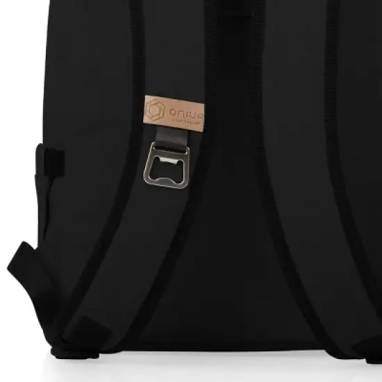 Picnic Time On The Go Traverse 34.65qt Cooler Backpack - Black image {5}