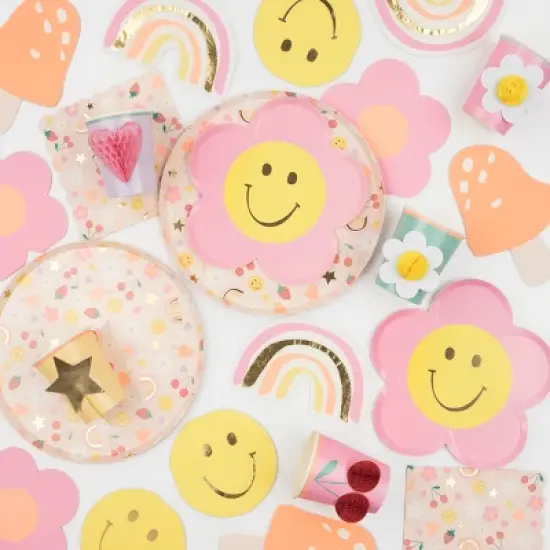 Meri Meri Happy Icons Dinner Plates (Pack of 8) image {3}