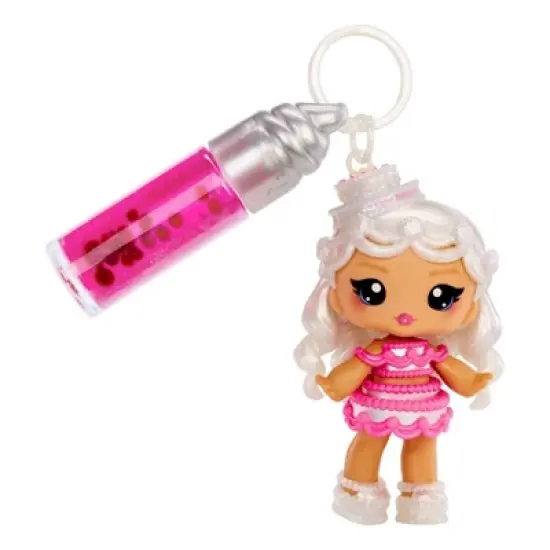 Yummiland Lip Gloss Doll: Sour Sweeties - Misty Cakes Includes DIY Lip Gloss + Removable Keychain image {4}