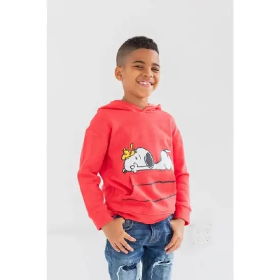 PEANUTS Peanuts,Woodstock Snoopy Fleece Pullover Hoodie Toddler image {3}