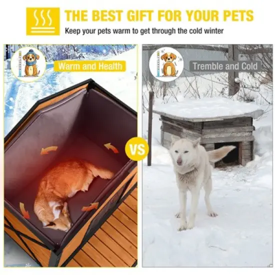 Aivituvin Waterproof Insulated Dog House| Liner Inside-AIR88-IN/89-IN image {9}