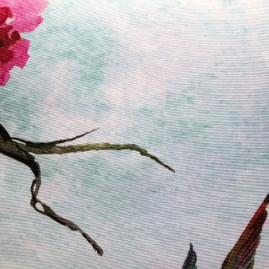 20" x 20" Reversible Birds Decorative Patio Throw Pillow - Edie@Home image {3}