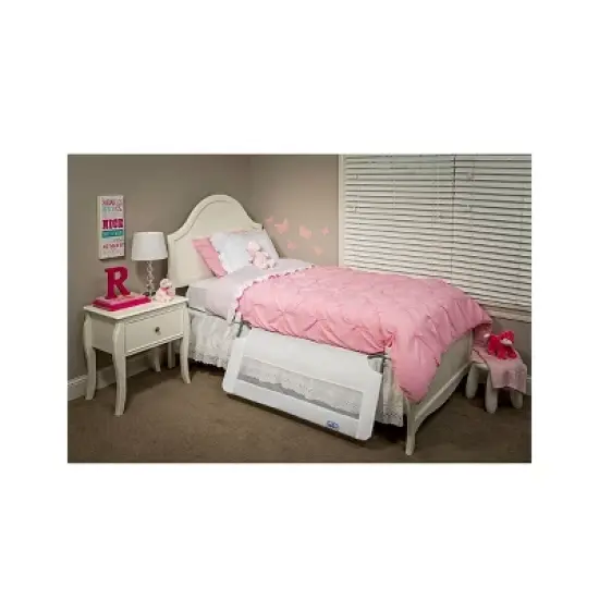 Regalo Guardian Swing Down Bedrail -  White image {2}