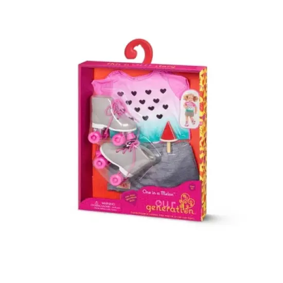 Our Generation One in a Melon with Roller Blades Fashion Outfit for 18" Dolls image {3}