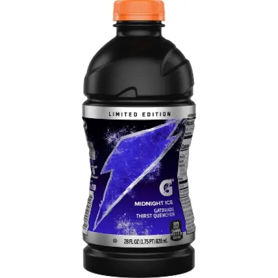 Gatorade Midnight Ice Sports Drink - 28 fl oz Bottle image {1}
