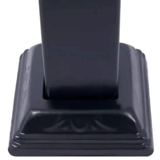 Outdoor Step Handrail, Outdoor Stair Handrail for Multiple Steps, Black Transitional Handrail for Concrete Steps or Wooden Stairs image {2}