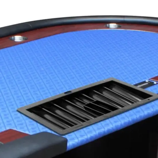 GSE Casino Poker Table Dealer Poker Chips Tray for Blackjack and Poker Games image {6}