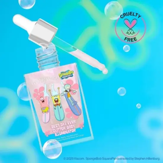 Wet n Wild SpongeBob Body Glitter Illuminator - 1fl oz image {4}