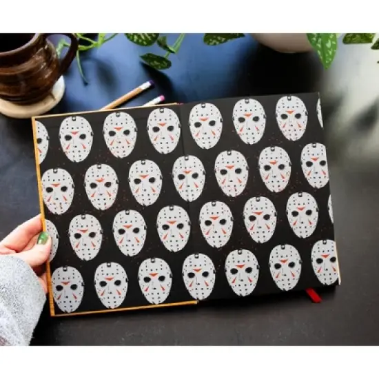 Silver Buffalo Friday The 13th "Welcome To Camp Crystal Lake" Hardcover Journal Notebook image {4}