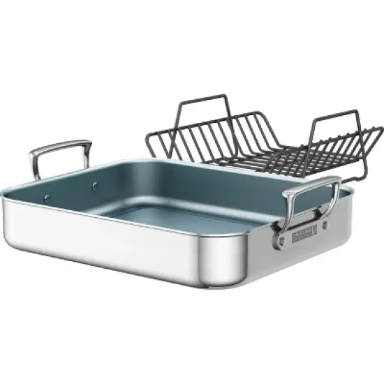 ZWILLING Stainless Steel Ceramic Nonstick Roasting Pan image {3}