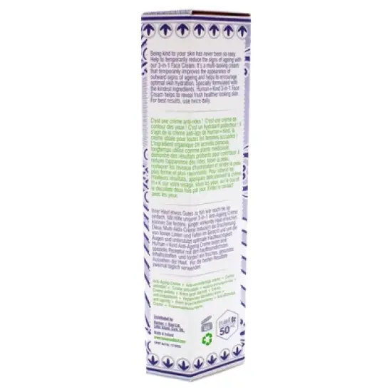 Human+Kind Age-Defying 3-In-1 Cream - Face Cream Moisturizer - 1.69 oz image {4}