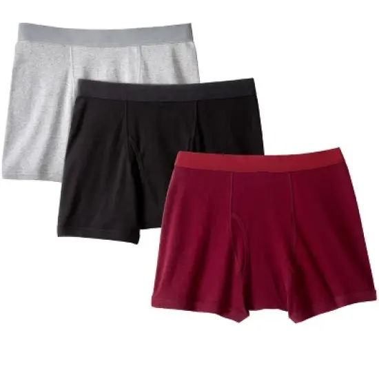 KingSize Men's Big & Tall Cotton Boxer Briefs Multipack image {3}
