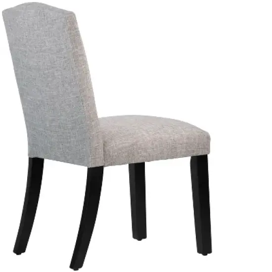 Ayala Nail Button Dining Chair in Linen - Skyline Furniture image {3}
