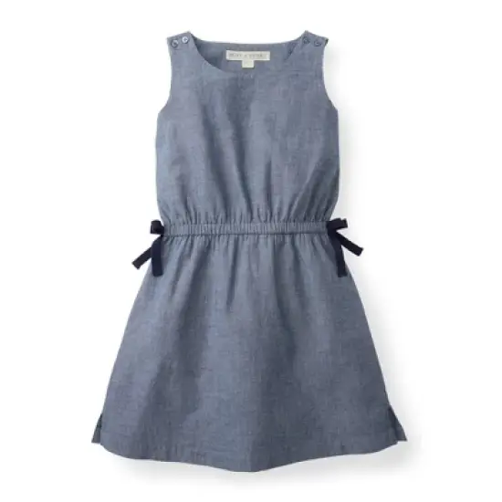 Hope & Henry Girls' Tie-Waist Sleeveless Dress, Infant image {4}