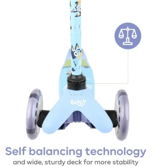 Bluey Tilt/Turn Scooter with Light Up Wheels image {2}