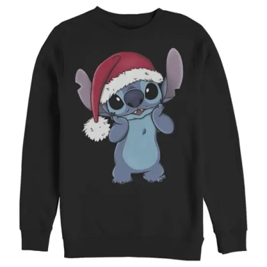 Men's Lilo & Stitch Santa Surprise Sweatshirt image {3}