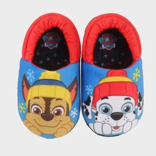 Toddler Boys' PAW Patrol Sock Slippers - Blue image {4}