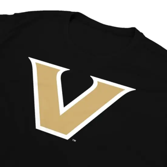 Campus Lab Vanderbilt University Adult Men's Sport Active T-Shirt Primary Logo image {4}