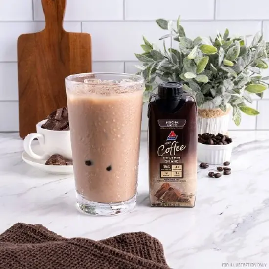 Atkins RTD Iced Coffee Shake - Mocha Latte image {1}