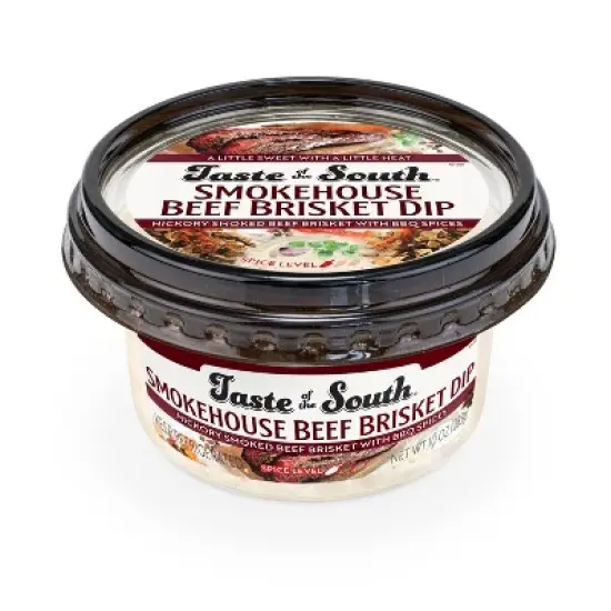 Taste of the South Smokehouse Beef Brisket Cream Cheese Dip - 10oz image {1}