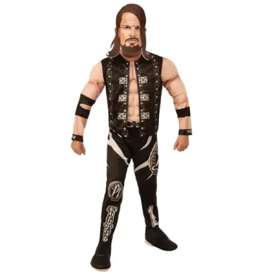 Rubies WWE AJ Styles Deluxe Boy's Costume image {4}