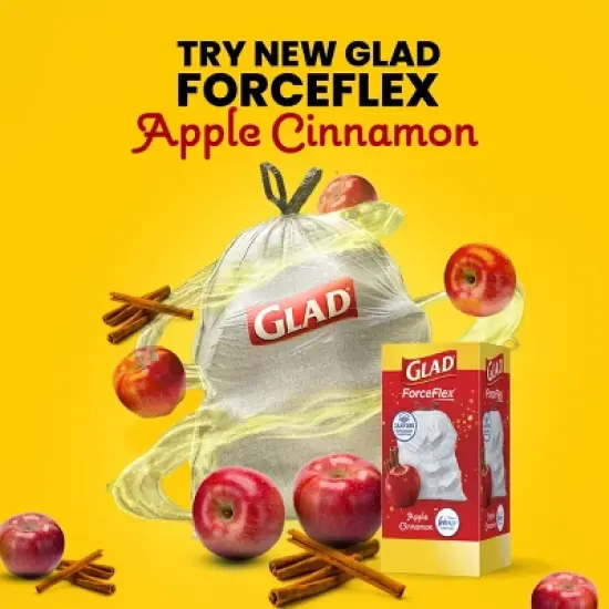 Glad Trash Bags - Apple Cinnamon - 13gal/50ct image {2}
