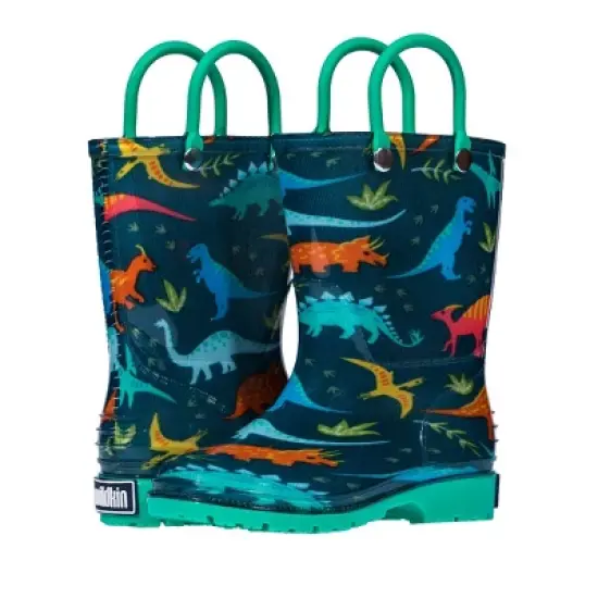 Wildkin Kids Waterproof Pull On Rain Boots image {7}