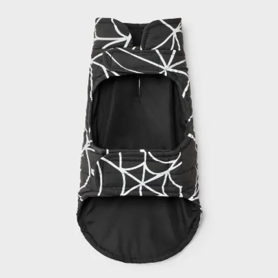 Reflective Spider Web Dog Vest - Boots & Barkley&trade; Black image {2}