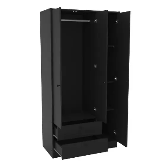 Denmark 3 Door and 2 Drawer Wardrobe - Chique image {1}