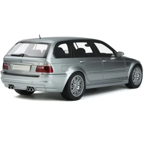 2000 BMW M3 E46 Touring Concept Chrome Shadow Metallic Limited Edition to 4000 pieces Worldwide 1/18 Model Car by Otto Mobile image {4}