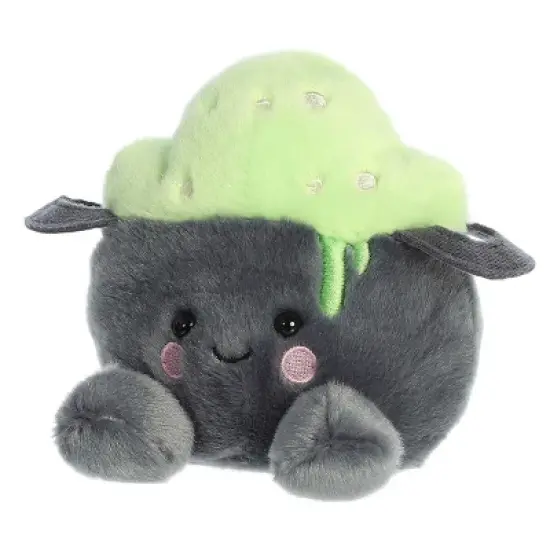 Aurora Mini Bubbly Cauldron Palm Pals Spooky Stuffed Animal Gray 4.5" image {4}