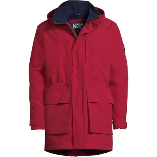 Lands' End Men's Waterproof Squall Parka image {9}