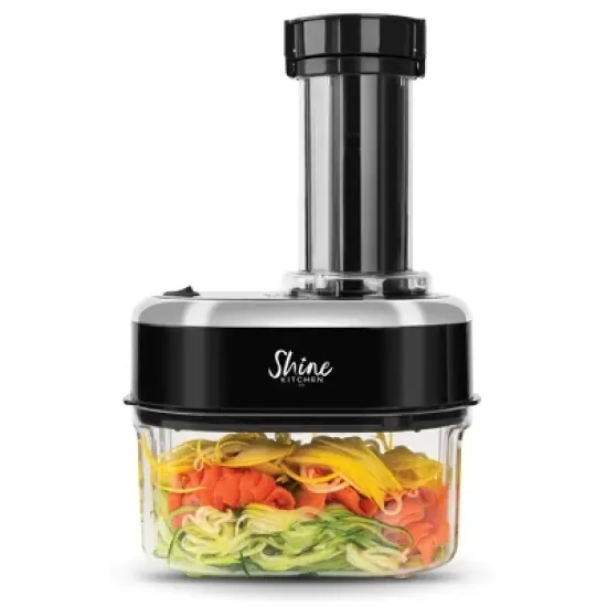 Shine Kitchen Co. Electric Spiralizer &ndash; Black image {8}