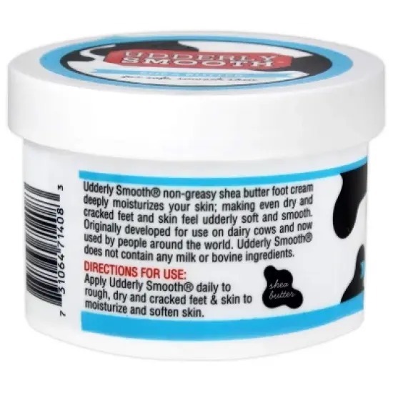 Udderly Smooth Foot Cream With Shea Butter 8 Oz image {2}