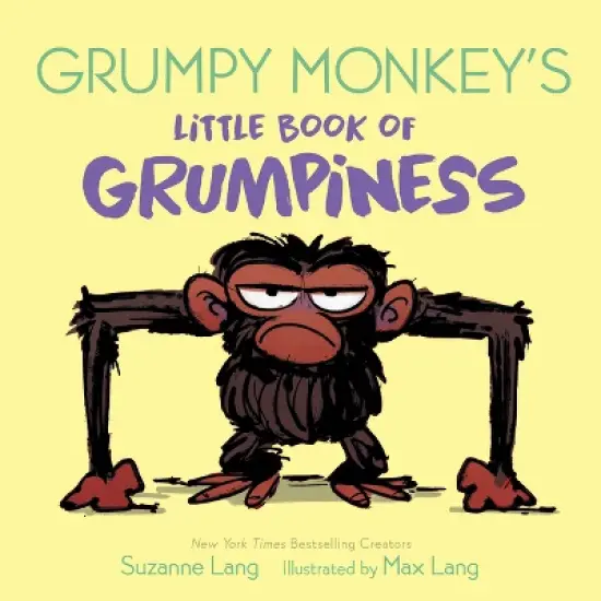 Grumpy Monkey's Little Book of Grumpiness - by Suzanne Lang (Board Book) image {1}