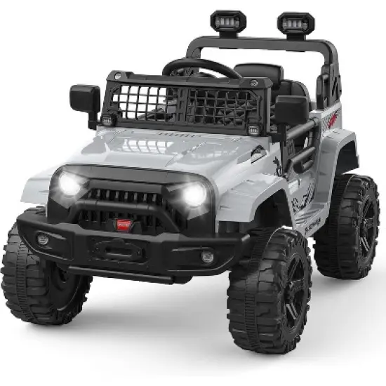 12V Kids Ride-On Truck Car, Electric Off-Road Vehicle with Parent Remote Control, 3 Speed, ASTM Certified Battery Powered Toy for Toddlers image {10}