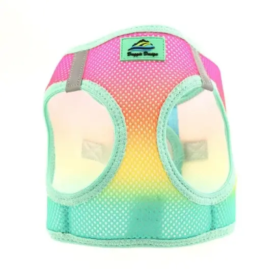 Doggie Design American River Choke Free Dog Harness Ombre Collection-Beach Party image {6}