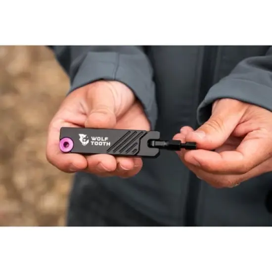 Wolf Tooth 6-Bit Hex Wrench - Multi-Tool, Black ED-Coated Corrosion-Resistant image {3}