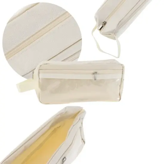 Unique Bargains Large Capacity Pencil Case image {2}