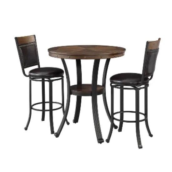 3pc Angelo Pub Dining Set - Powell Company image {14}