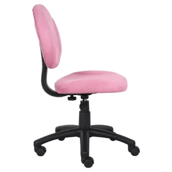 Microfiber Deluxe Posture Chair - Boss Office Products image {4}
